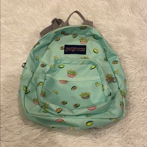 Fun Toddler JanSport Avocado and Chips Backpack